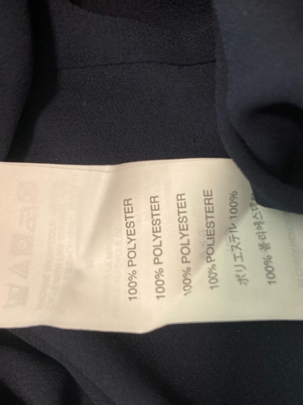 Classic Navy Slip Maxi Dress - Elegant Spaghetti Strap Design - Picture 4 of 5
